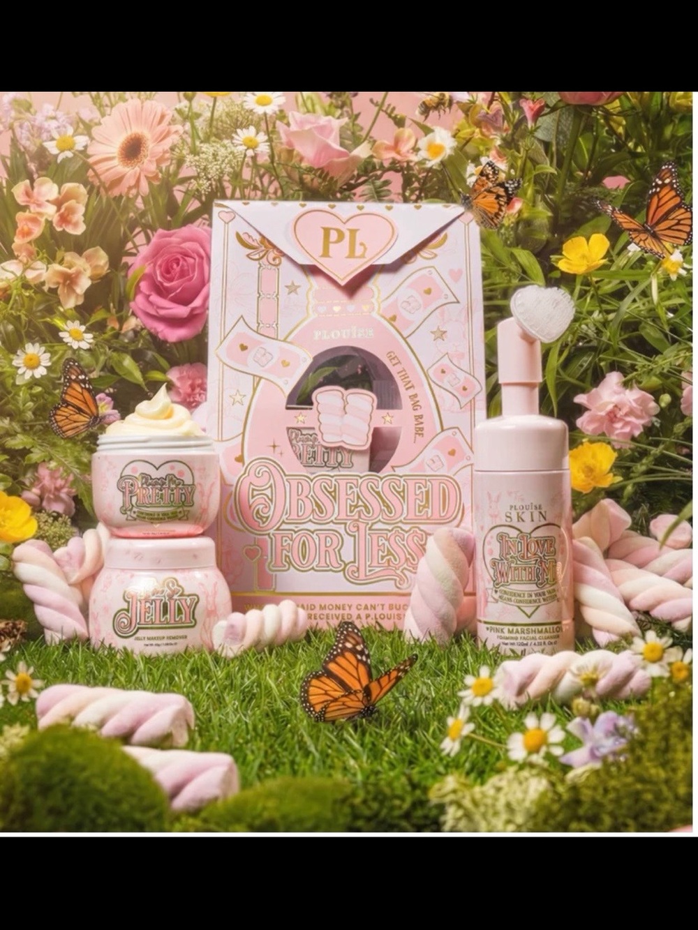 Plouise  Pink Marshmallow skincare gift set limited edition